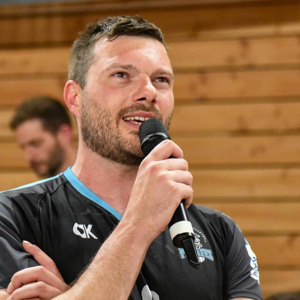 David Guelle, président du Royan Atlantique Volleyball